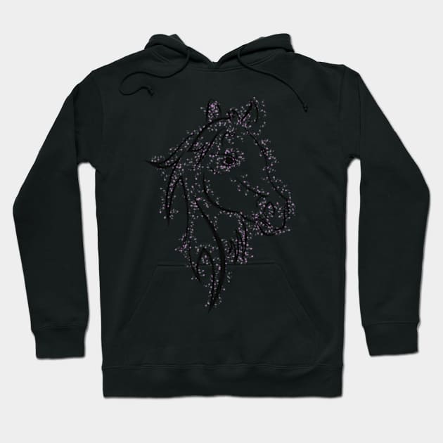  Horse, riding, horse head Hoodie by IDesign23